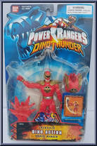 Triassic Dino Action Power Ranger from Power Rangers Dino Thunder - Basic Series manufactured by Bandai [Front]