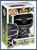 Black Ranger (TV) from Power Rangers - Pop! Vinyl Figures manufactured by Funko [Front]