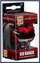 Red Ranger from Power Rangers - Pop! Keychains manufactured by Funko [Front]