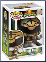 White Ranger (TV) from Power Rangers - Pop! Vinyl Figures manufactured by Funko [Front]
