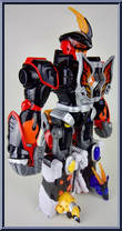 Deluxe Jungle Master Megazord from Power Rangers Jungle Fury - Megazords manufactured by Bandai [Loose]