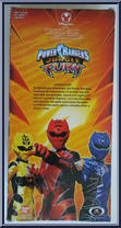 Mega Master Tiger Ranger from Power Rangers Jungle Fury - Mega manufactured by Bandai [Back]
