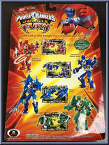 Battlized Animalized Tiger Ranger from Power Rangers Jungle Fury - Animalized manufactured by Bandai [Back]
