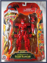 Deluxe Animorphin' Tiger Ranger Action Figure