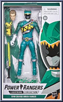 Dino Charge Green Ranger from Power Rangers Lightning Collection - Dino Charge manufactured by Hasbro [Front]