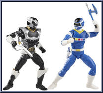 In Space Blue Ranger / In Space Psycho Silver Action Figure
