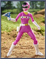 In Space Pink Ranger Action Figure