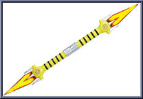 Mighty Morphin Power Daggers from Power Rangers Lightning Collection - Role Play manufactured by Hasbro [Loose]