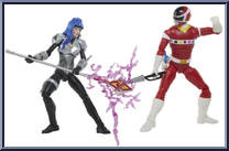 In Space Red Ranger / Astronema Action Figure