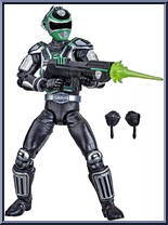 S.P.D. A-Squad Green Ranger from Power Rangers Lightning Collection - S.P.D. manufactured by Hasbro [Loose]