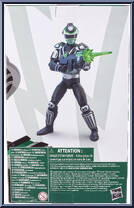 S.P.D. A-Squad Green Ranger from Power Rangers Lightning Collection - S.P.D. manufactured by Hasbro [Back]