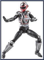S.P.D. A-Squad Red Ranger from Power Rangers Lightning Collection - S.P.D. manufactured by Hasbro [Loose]