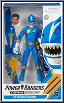 Wild Force Blue Ranger from Power Rangers Lightning Collection - Wild Force manufactured by Hasbro [Front]