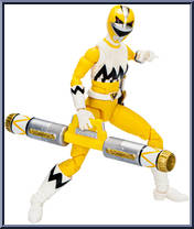 Lost Galaxy Yellow Ranger from Power Rangers Lightning Collection - Lost Galaxy manufactured by Hasbro [Loose]