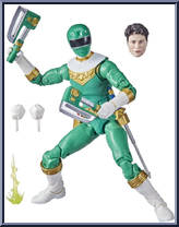 Zeo Green Ranger from Power Rangers Lightning Collection - Zeo manufactured by Hasbro [Loose]