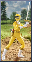 Zeo Yellow Ranger from Power Rangers Lightning Collection - Zeo manufactured by Hasbro [Loose]