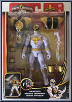 Armored Mighty Morphin White Ranger Action Figure