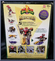 Legacy Megazord from Power Rangers Megaforce - Megazords manufactured by Bandai [Back]