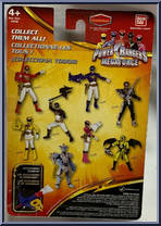 Metallic Force Yellow Ranger from Power Rangers Megaforce - Basic Series manufactured by Bandai [Back]
