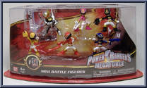Mini Battle Figures from Power Rangers Megaforce - Mini manufactured by Bandai [Front]