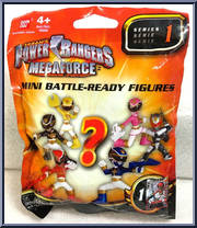 Mini Battle-Ready Figures (Series 1) from Power Rangers Megaforce - Mini manufactured by Bandai [Front]