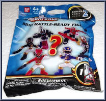 Mini Battle-Ready Figures (Series 2) from Power Rangers Megaforce - Mini manufactured by Bandai [Front]