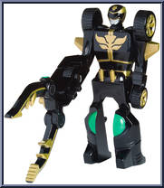 Snake Morphin Vehicle from Power Rangers Megaforce - Morphin Vehicles manufactured by Bandai [Loose]