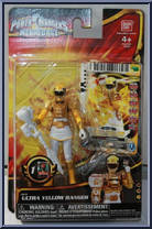 Ultra Yellow Ranger from Power Rangers Megaforce - Basic Series manufactured by Bandai [Front]
