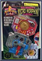 Red Ranger from Power Rangers Mighty Morphin - Micro Morphin Playsets manufactured by Bandai [Front]