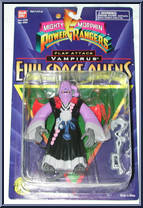 Flap Attack Vampirus from Power Rangers Mighty Morphin - Evil Space Aliens - Series 4 manufactured by Bandai [Front]
