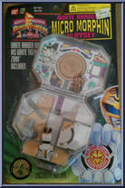 White Ranger from Power Rangers Mighty Morphin - Micro Morphin Playsets manufactured by Bandai [Front]