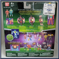 Mini Mix & Morph Base from Power Rangers Mighty Morphin - 2010 - Mix & Morph manufactured by Bandai [Back]