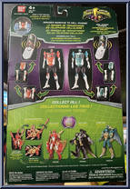 Mobile Morph Red Ranger from Power Rangers Mighty Morphin - 2010 - Morphin manufactured by Bandai [Back]