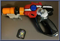RPM Nitro Blaster from Power Rangers Mighty Morphin - 2010 - Role Play manufactured by Bandai [Loose]