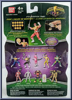 Yellow Ranger (Power Coin) from Power Rangers Mighty Morphin - 2010 - Basic Series manufactured by Bandai [Back]