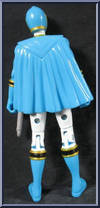 Blue Mystic Light Power Ranger from Power Rangers Mystic Force - Basic Series manufactured by Bandai [Loose]