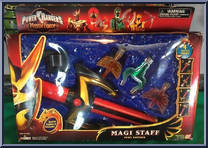 Magi Staff Fury Edition from Power Rangers Mystic Force - Role Play manufactured by Bandai [Front]