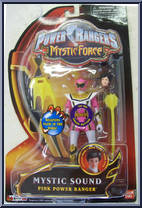 Mystic Sound Pink Power Ranger from Power Rangers Mystic Force - Basic Series manufactured by Bandai [Front]