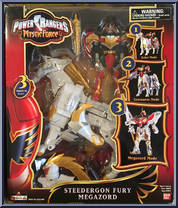 Steedergon Fury Megazord from Power Rangers Mystic Force - Megazords manufactured by Bandai [Front]