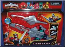 Titan Saber from Power Rangers Mystic Force - Role Play manufactured by Bandai [Front]