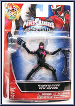 Training Mode Pink Ranger from Power Rangers Ninja Steel - Training Mode manufactured by Bandai [Front]