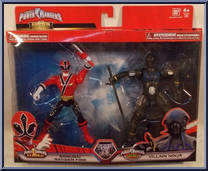Samurai Ranger Fire vs. Villain Ninja Action Figure