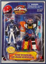 Battlized Black Ranger from Power Rangers Operation Overdrive - Zord Armor manufactured by Bandai [Front]