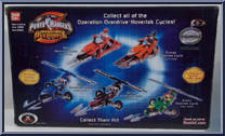 Green Hovertek Cycle with Power Ranger from Power Rangers Operation Overdrive - Cycles manufactured by Bandai [Back]