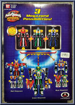 Triple Transforming Megazord - Set B from Power Rangers Operation Overdrive - Megazords manufactured by Bandai [Back]