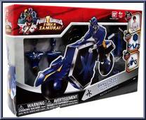 DragonZord and Mega Ranger Water from Power Rangers Samurai - Zords manufactured by Bandai [Front]