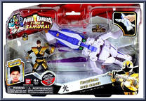 OctoZord and Mega Ranger Light from Power Rangers Samurai - Zords manufactured by Bandai [Front]