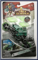 Sword Cycle with Super Mega Ranger Forest from Power Rangers Samurai - Sword Cycles manufactured by Bandai [Front]