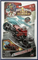 Shark Sword Cycle with Shark Attack Ranger Fire from Power Rangers Samurai - Sword Cycles manufactured by Bandai [Front]