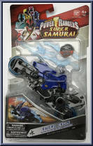 Sword Cycle with Super Mega Ranger Water from Power Rangers Samurai - Sword Cycles manufactured by Bandai [Front]